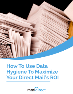 How To Use Data Hygiene To Maximize Your Direct