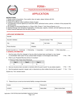contractors and consultants application