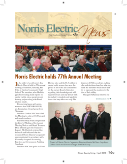 Norris Electric holds 77th Annual Meeting