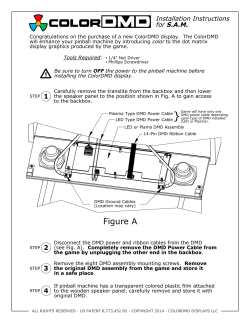 Assembly for Instructions SAM Rev3