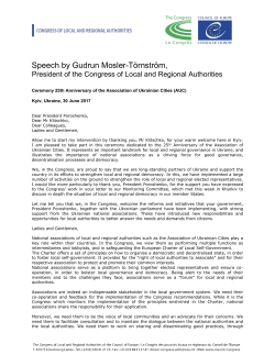 14e SESSION PLENIERE