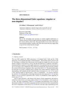 Open Problem - Imperial College London