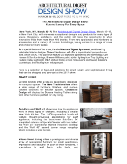 Curated Luxury For Every Space - Architectural Digest Design Show