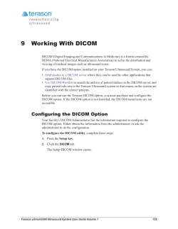 9 Working With DICOM