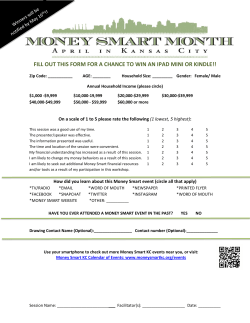fill out this form for a chance to win an ipad mini