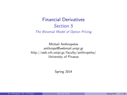 Financial Derivatives Section 5