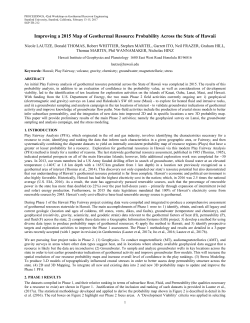 Improving a 2015 Map of Geothermal Resource Probability Across