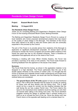 The Residents consider that the design of the hotel, as set out in the