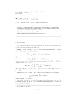 On a Friedrichs-type inequality