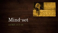 a fixed state of mind
