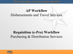 Planning for UTShare Transition (PeopleSoft)