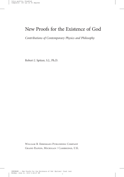 New Proofs for the Existence of God