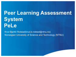 PowerPoint-presentasjon