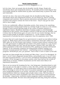 Social Justice Sunday Matthew 21:23-32, Philippians 2:1