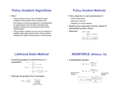 Policy Gradient