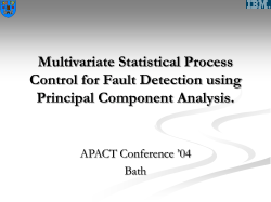 An Application of Principal Components Analysis to MS/RF Test Data.