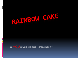rainbow cake