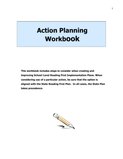 Action Planning Workbook