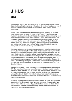 J HUS BIO - Primary Talent International