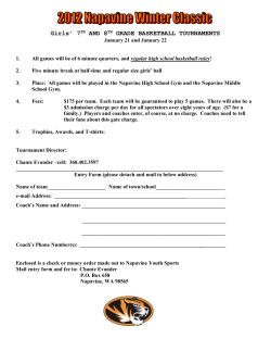 7TH ANNUAL Napavine - Napavine Basketball