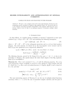 HIGHER INTEGRABILITY AND APPROXIMATION OF