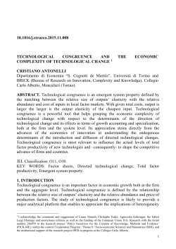 5.2 Technological congruence and the direction of