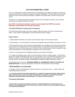 1 2015-2016 basketball guide - Vermont Principals` Association