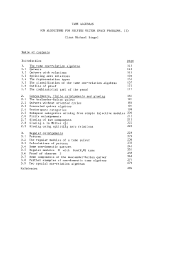 Tame algebras (on algorithms for solving vector space problems. II)