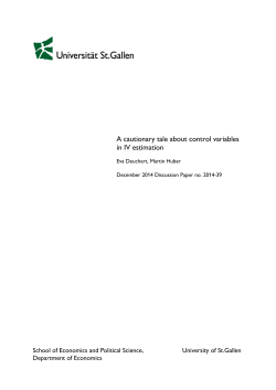 A cautionary tale about control variables in IV estimation