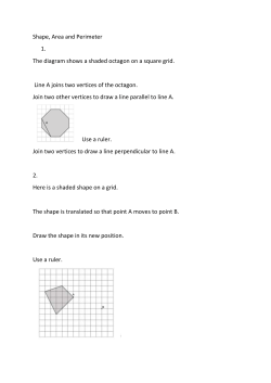 Shape Area and Perimeter