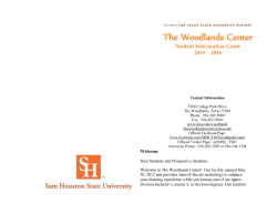 The Woodlands Center - Sam Houston State University