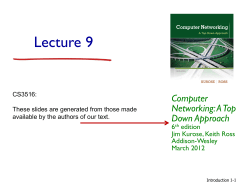 CS3516 Lecture 2