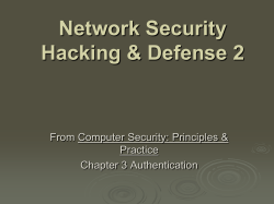 Computer Security: Principles and Practice, 1/e