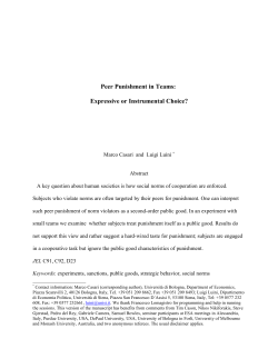 The Experimental Design - Krannert School of Management