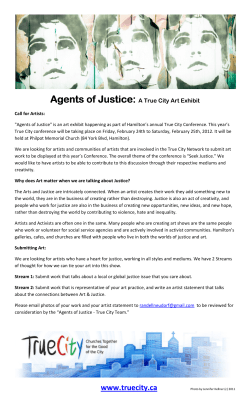 Agents of Justice - TrueCity Hamilton