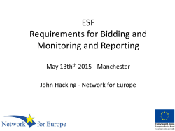 Network For Europe May13th