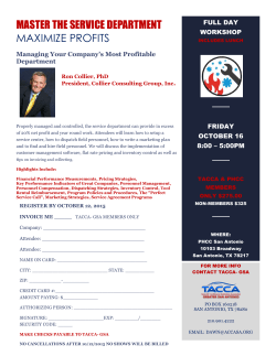 master the service department maximize profits