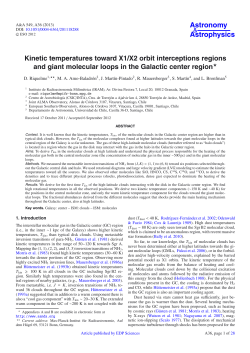 Kinetic temperatures toward X1/X2 orbit interceptions regions and