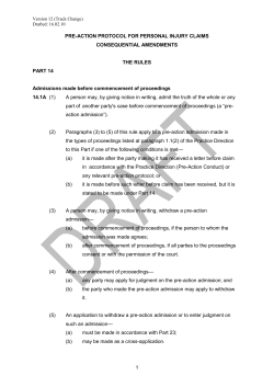 consequential amendments