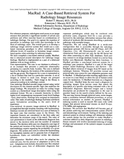 MacRad: A Case-Based Retrieval System for Radiology Image
