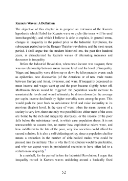 Kuznets Waves: A Definition The objective of this chapter is to