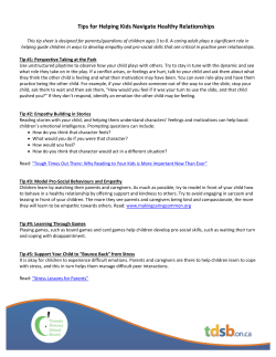 Parent Tips for Helping Kids Navigate Healthy Relationships