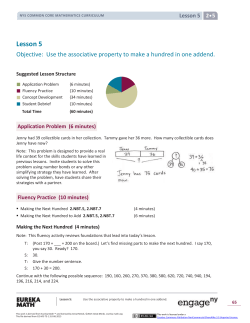 Grade 2 Mathematics Module 5, Topic A, Lesson 5