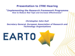 GTS Board Seminar Sauntehus Hotel 11th January 2005