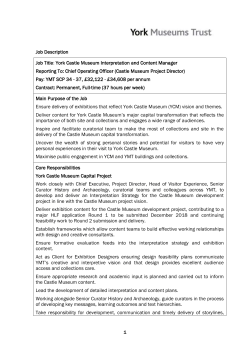 Core Responsibilities