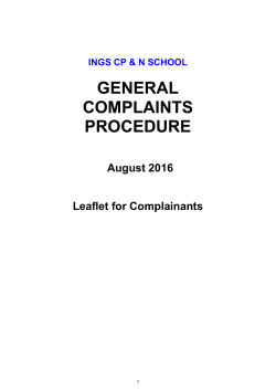Leaflet for Complainants Aug2016