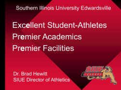 Athletics Powerpoint Presentation (9/8)