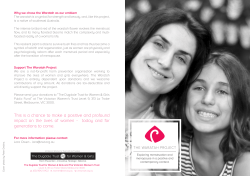 This is a chance to make a positive and profound