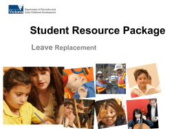 Leave Replacement Power Point