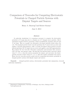 Comparison of Treecodes for Computing Electrostatic